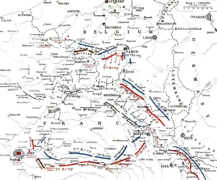 German_and_Allied_positions,_23_August_-_5_September_1914