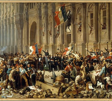 Philippoteaux_-_Lamartine_in_front_of_the_Town_Hall_of_Paris_rejects_the_red_flag